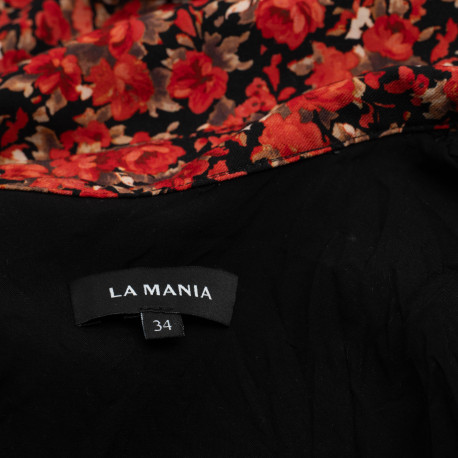 La Mania Sukienka w czerwone kwiaty