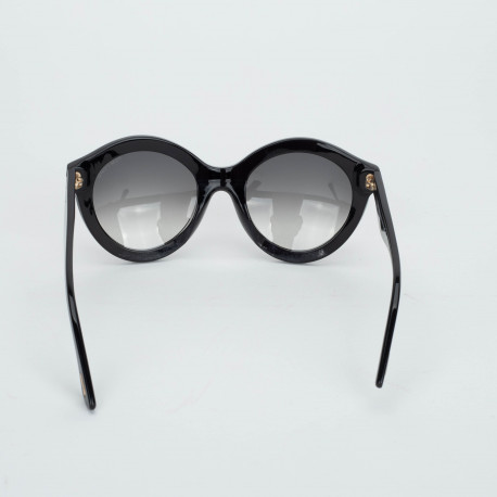 Tom Ford Czarne okrągłe okulary