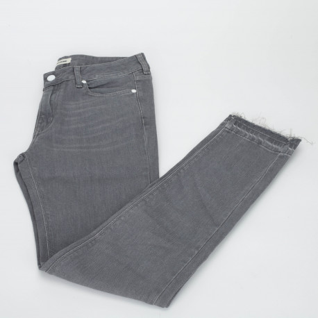 Zadig & Voltaire Ubranie Szare jeansy skinny