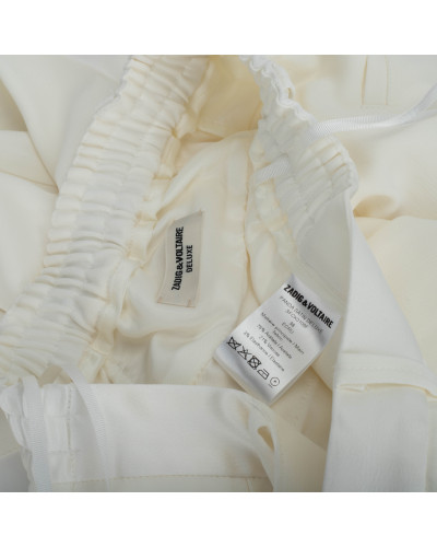 Zadig & Voltaire Ubranie Białe spodnie garniturowe