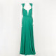 Elisabetta Franchi  długa zielona sukienka
