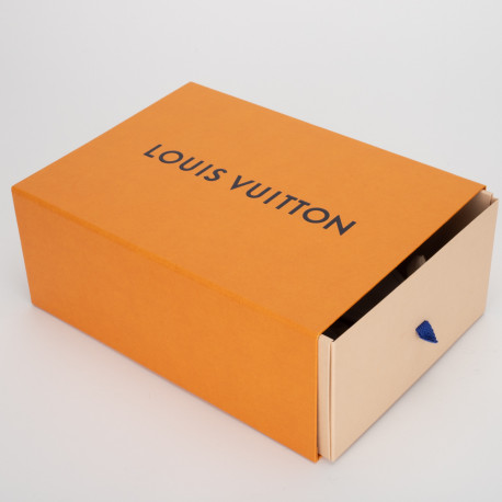 Louis Vuitton Klapki białe z logo