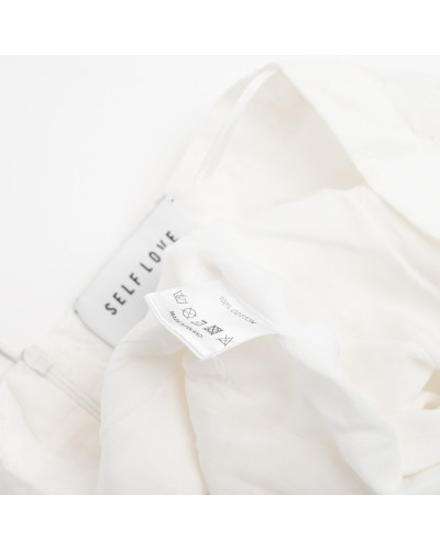 Self-love biała spódnica