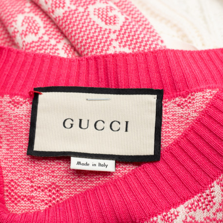 Gucci Sukienka różową w logo