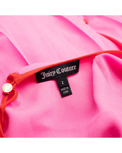 Juicy Couture Sukienka czerwono różową