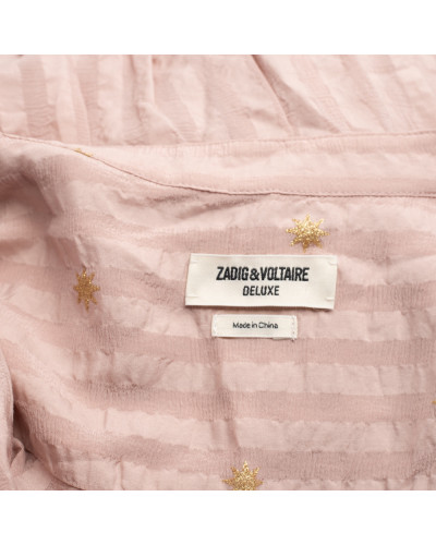 Zadig & Voltaire różową sukienka