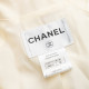 Chanel kremowy płaszcz