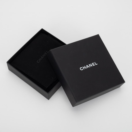 Chanel Kolczyki / klipsy z kamieniami i logo