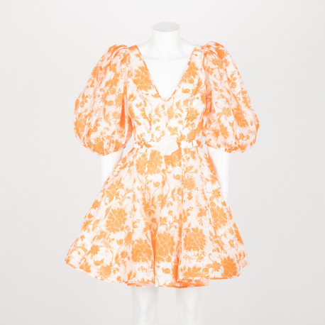 Zimmermann Sukienka pomarańczowa