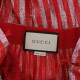 Gucci spodnica czerwona plisowana