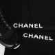 Chanel długie czarne trampki