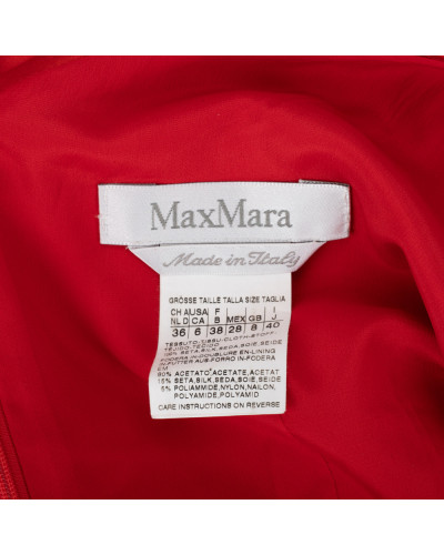 Max Mara Sukienka czerwona