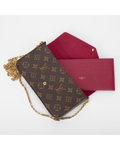 Torebka w monogram 'Felicie' Louis Vuitton - sklep Pyskaty Zamsz