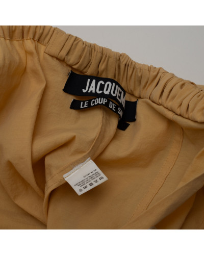 Jacquemus zółta spódnica