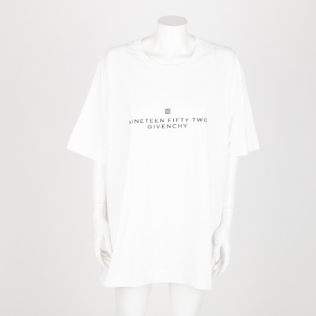 Givenchy Ubranie biały T-shirt z logo