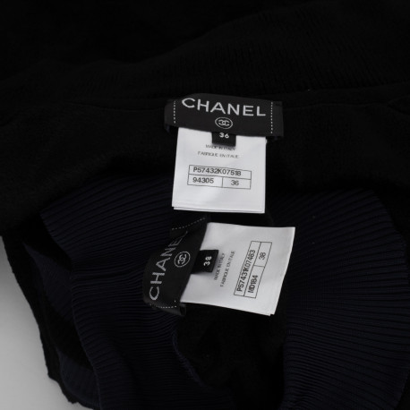 Chanel  czarny komplet dresowy