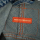 Heron Preston Ubranie jeansowa kurtka