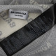 Balenciaga Sweter szary z logo