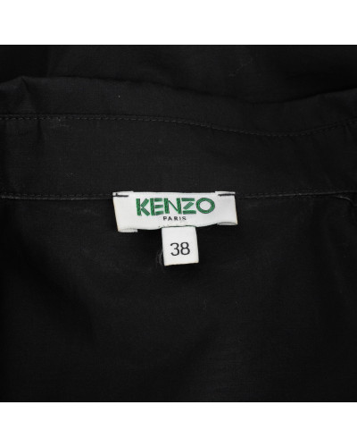 Kenzo Sukienka czarbo granatowa plisowana