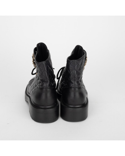 Chanel Buty botki czarne