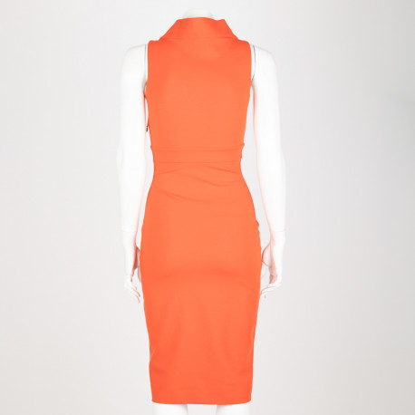 Dsquared2 Ubranie sukienka pomarańczowa