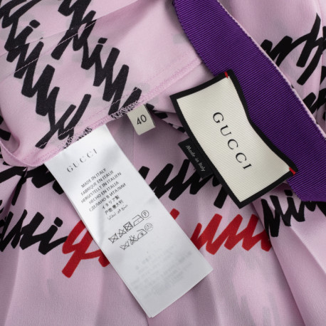 Gucci Ubranie spódnica różowa z jedwabiu