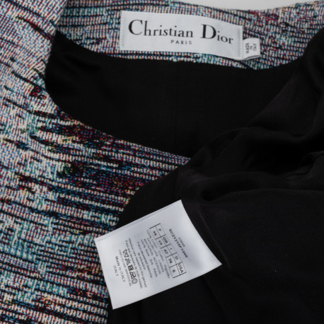 Dior Ubranie płaszcz z frędzlami