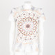 Dior Ubranie t-shirt biały ze wzorem na przodzie