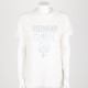 Dior Ubranie t-shirt biały z napisem