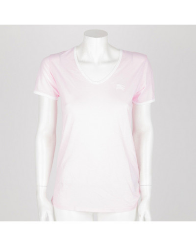 Burberry T-shirt różowy