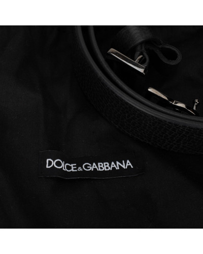 Dolce & Gabbana Mężczyzna pasek z logo
