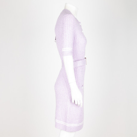 Chanel  Ubranie fioletowa sukienka