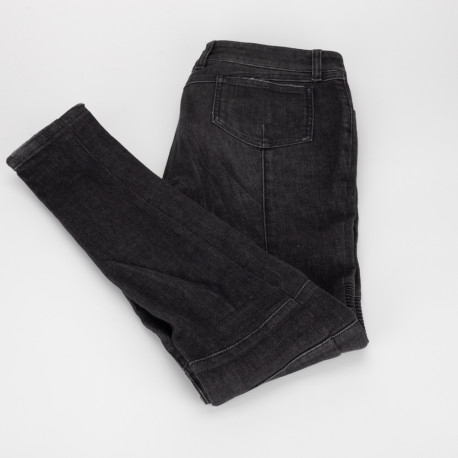 Balmain Spodnie grafitowe jeansy