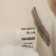 Ermanno Scervino Ubranie biały płaszcz z futerkiem