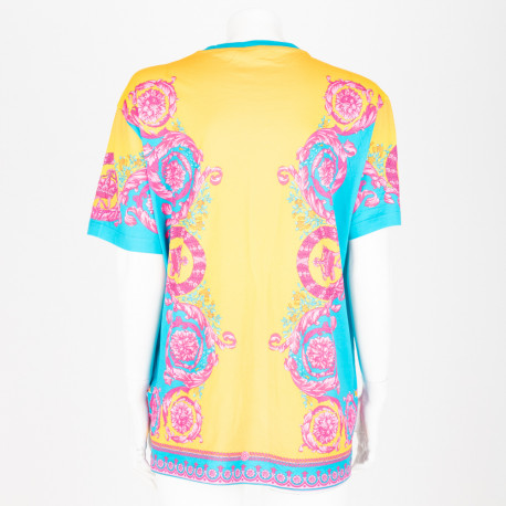 Versace Ubranie T-shirt kolorowy we wzory
