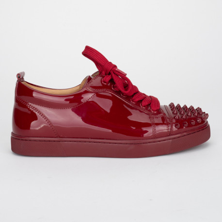 Christian Louboutin Buty czerwone sneakersy
