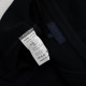 Lanvin Ubranie czarna bluza z welurowymi wstawkami