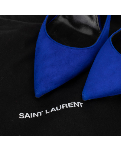 Saint Laurent  Szpilki niebieskie