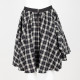 Dolce & Gabbana Ubranie spódnica w kratę czarno-biała