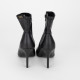 Versace Buty czarne botki na obcasie