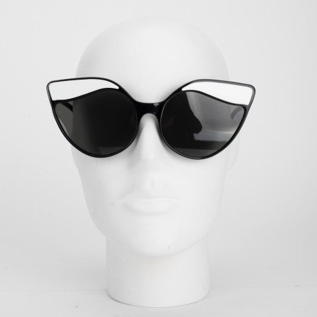 Linda Farrow  Okulary czarno-białe