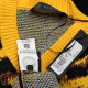 Versace Sweter zółty z logo