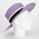 Maison Michel Nakrycie głowy fioletowy kapelusz