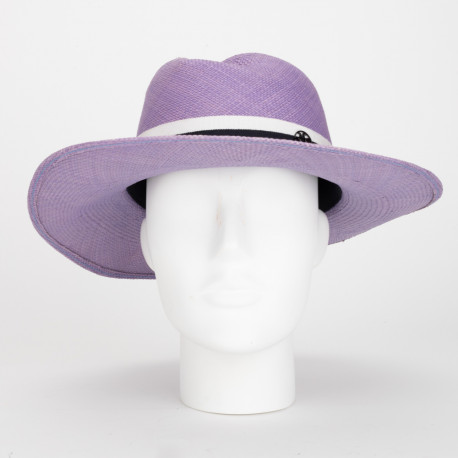 Maison Michel Nakrycie głowy fioletowy kapelusz