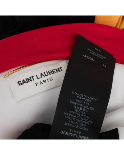 Saint Laurent  Ubranie kombinezon biało-czarny