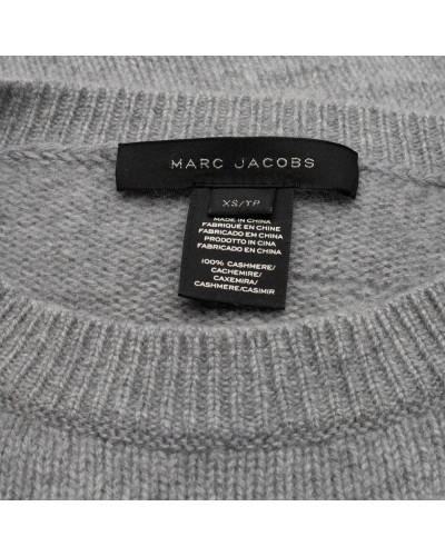 Marc Jacobs Sweter szary z wiazaniam ...
