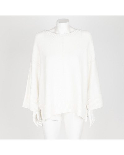 Marella Ubranie biały sweterek