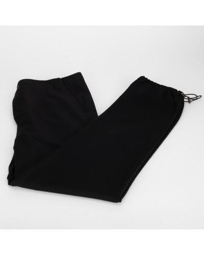Acne Studios Spodnie czarne ze ściagaczem