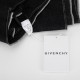 Givenchy Szalik czarny wełniany z printem