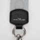 Marc Jacobs Pasek srebrny do torby z logo
